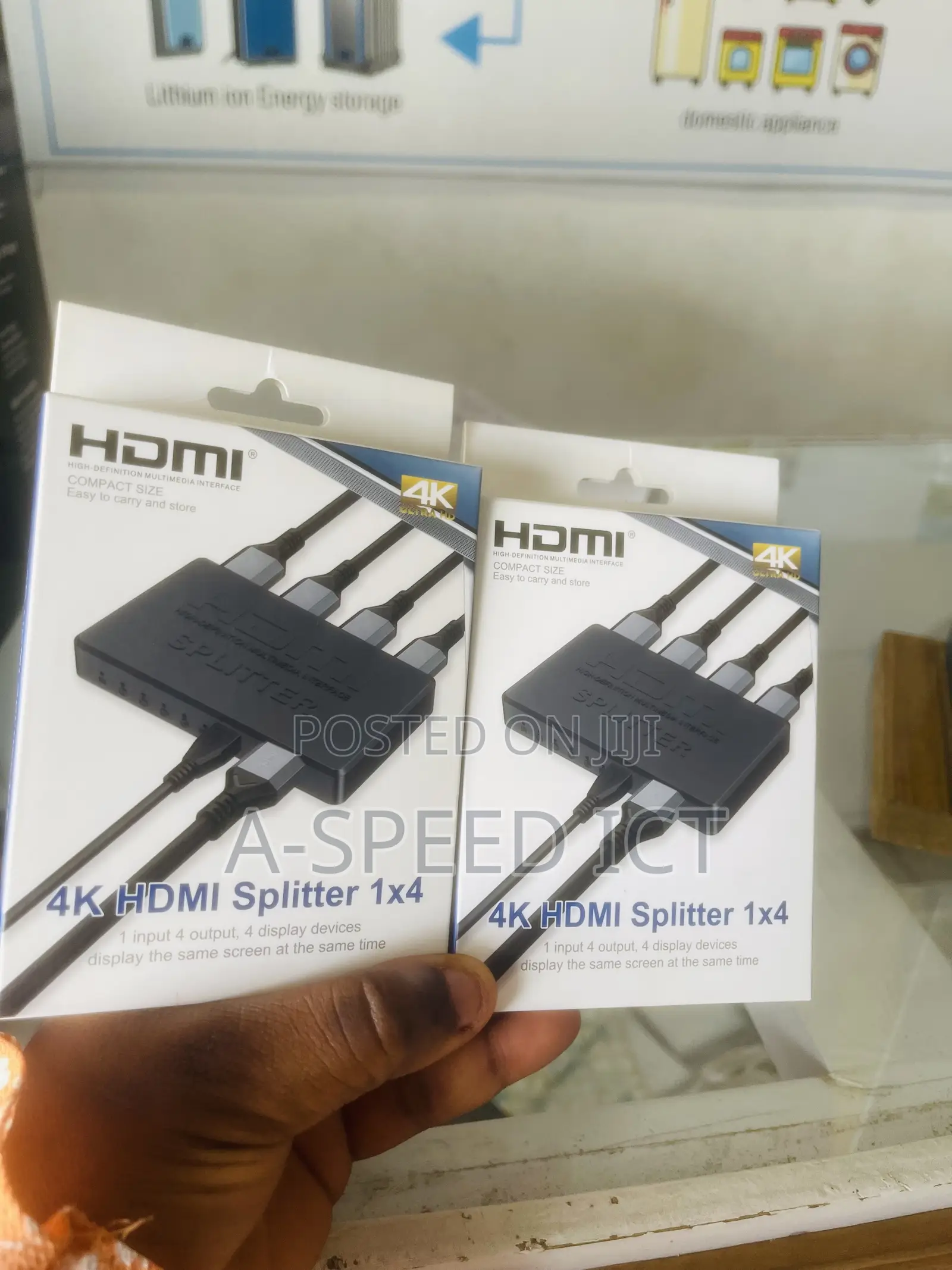 HDMI 4k Splitter Ultra High Definition.1x4