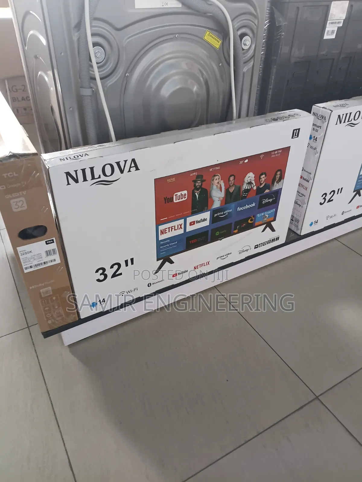 Nilova 32 inches Smart TV: Compact Design, Infinite Entertainment