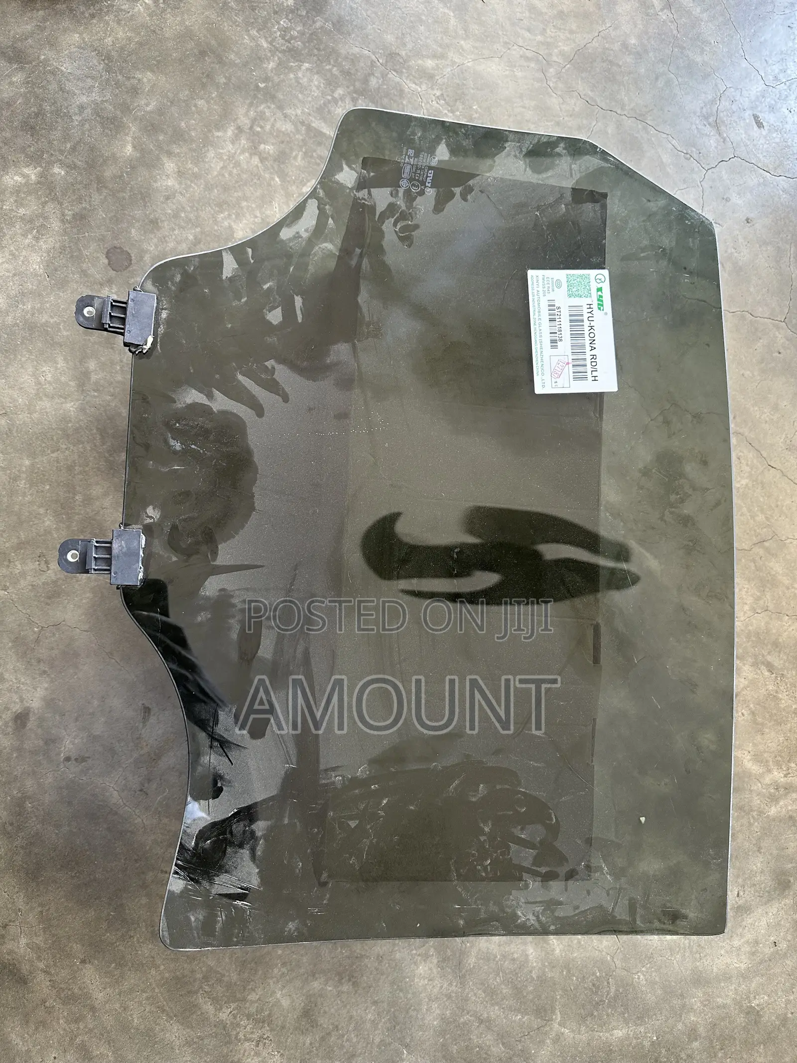 Hyundai Kona 2018 Back Door Glass/Shield