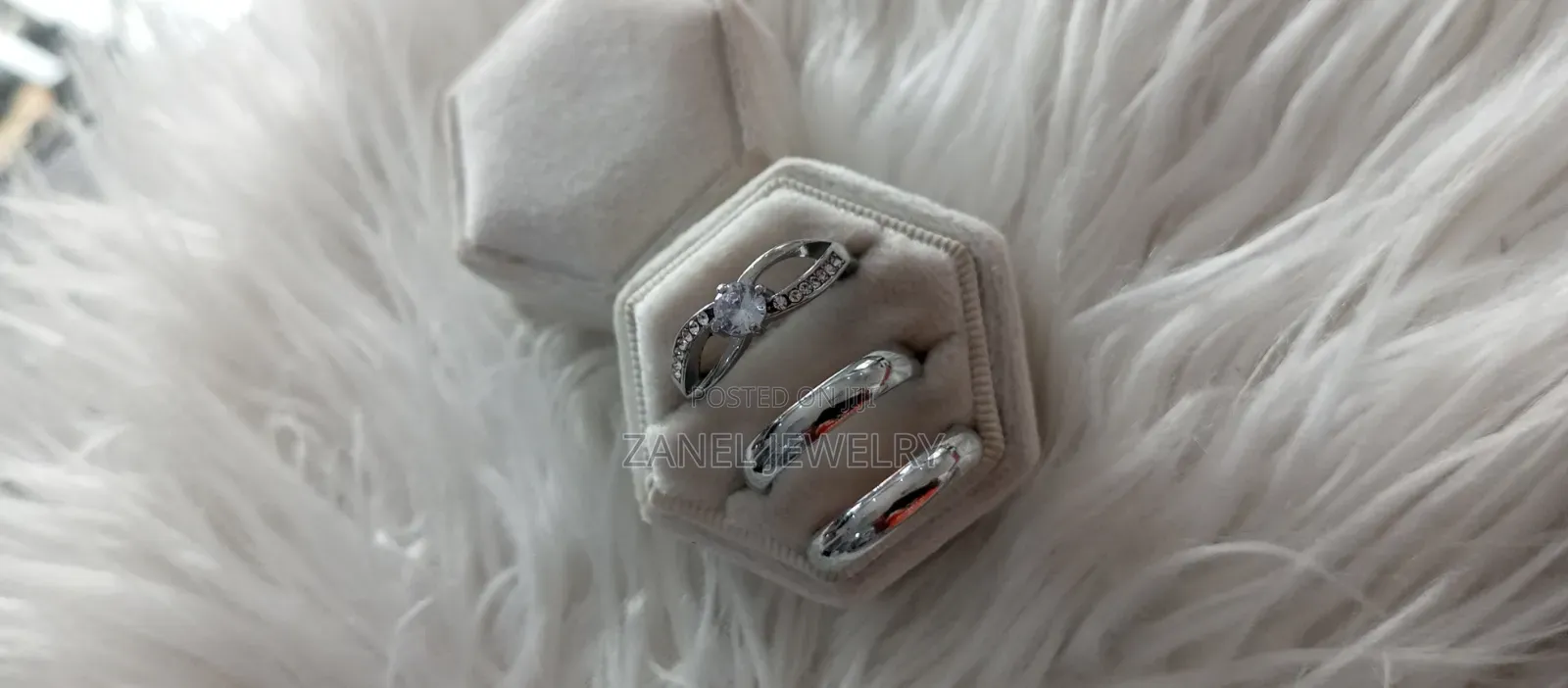 Titanium Steel Silver Wedding Rings