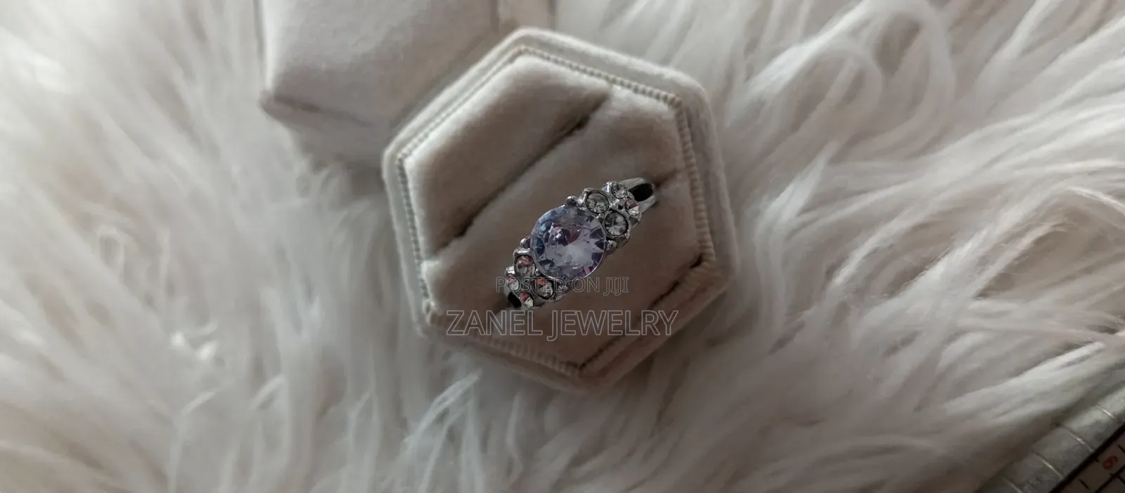 Titanium Silver Couple Ring Set