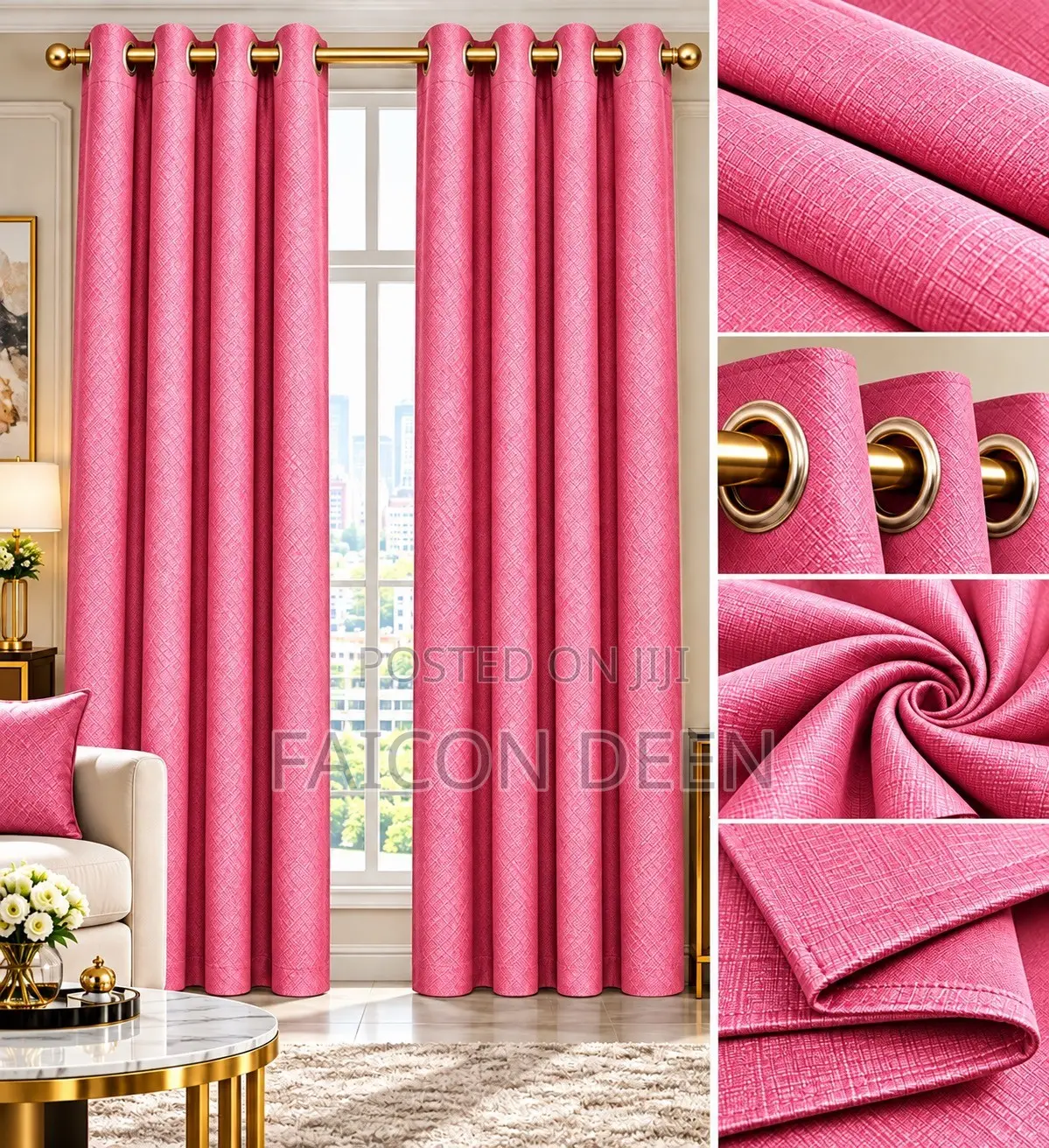 Give Your Home a Royal Touch ;Sunblock Total Blackout Curtains