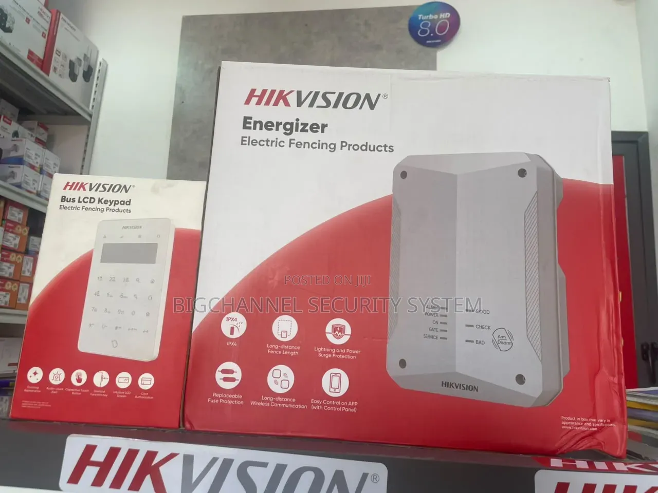 Hikvision Electric Fence Energizer Ds-Pf201-We With Keypad