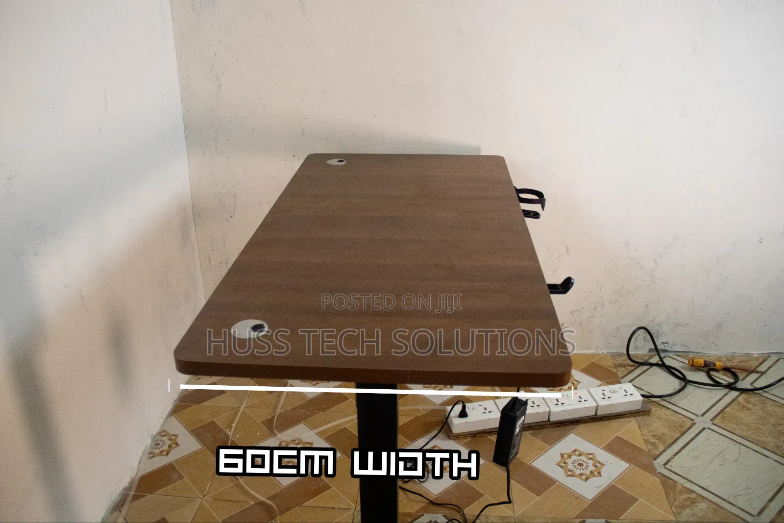 Electric Height Adjustable Standing Desk (Dual Motor) – 120cm × 60cm
