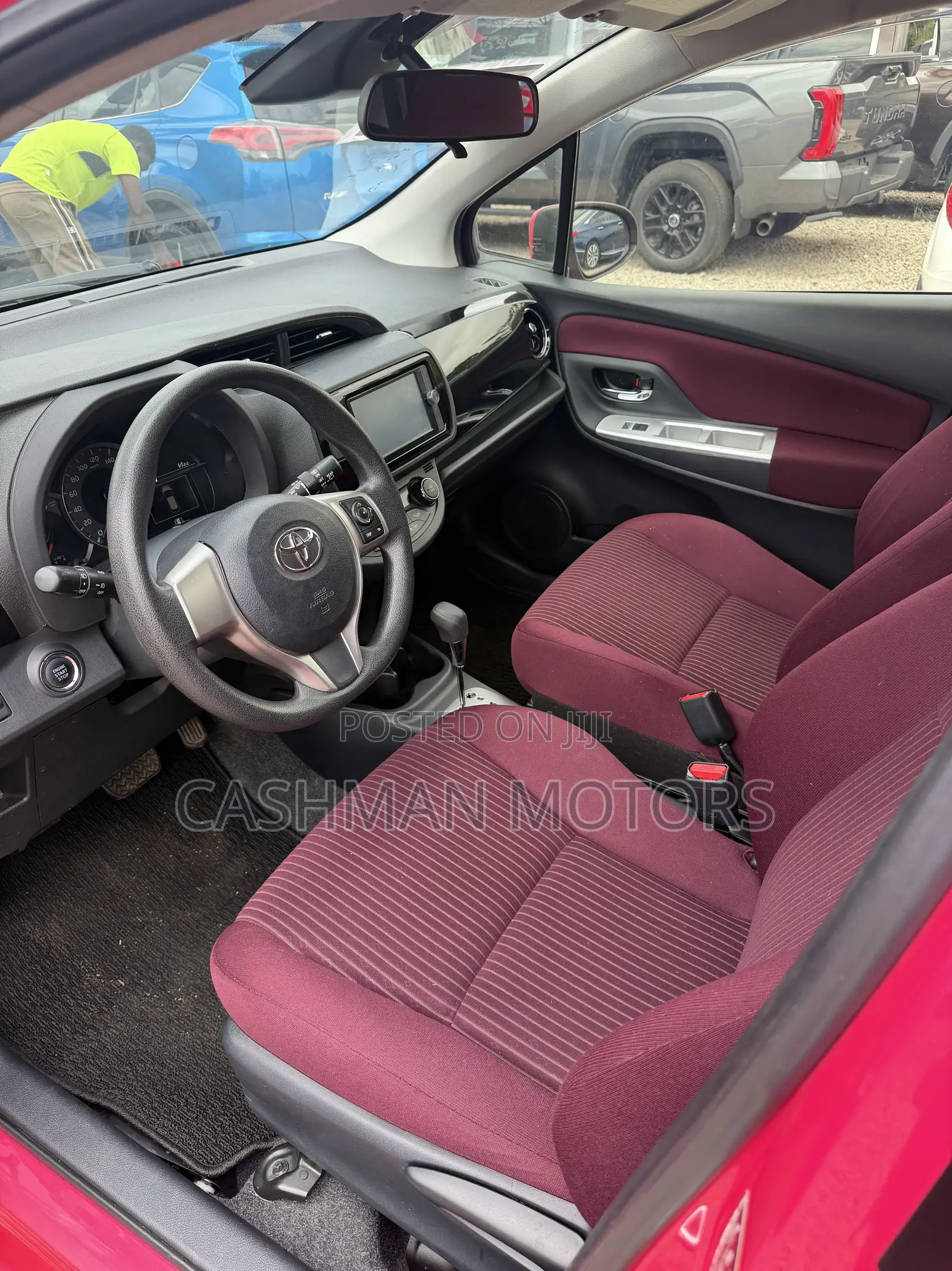Toyota Vitz 1.3 FWD 3dr 2015 Pink