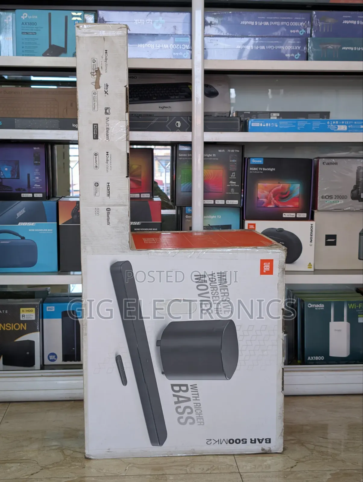 JBL BAR 500MK2 5.1 Channel Soundbar