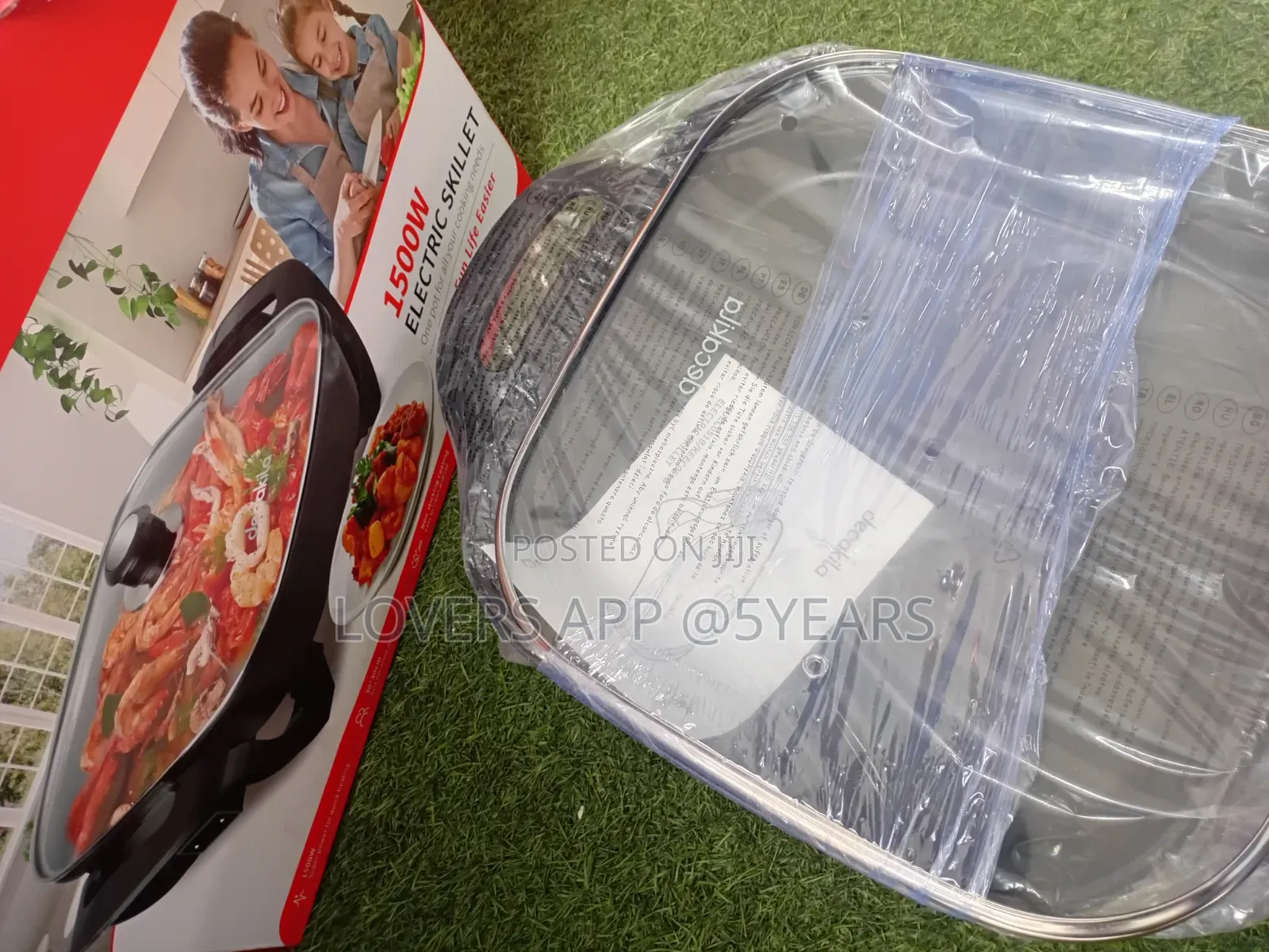 Quality 1500W Skillet Electric Skillet