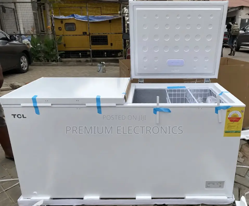 TCL 508Ltr Energy Saving Double Door Chest Freezer F660CFSL