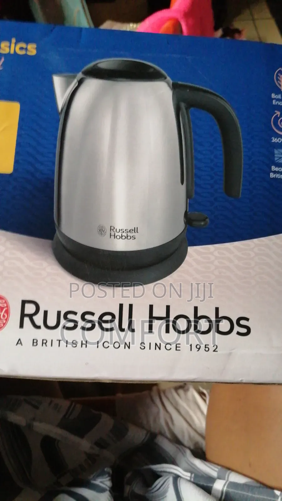 Russell Hobbs Stainless Steel Electric Kettle (1.7L)
