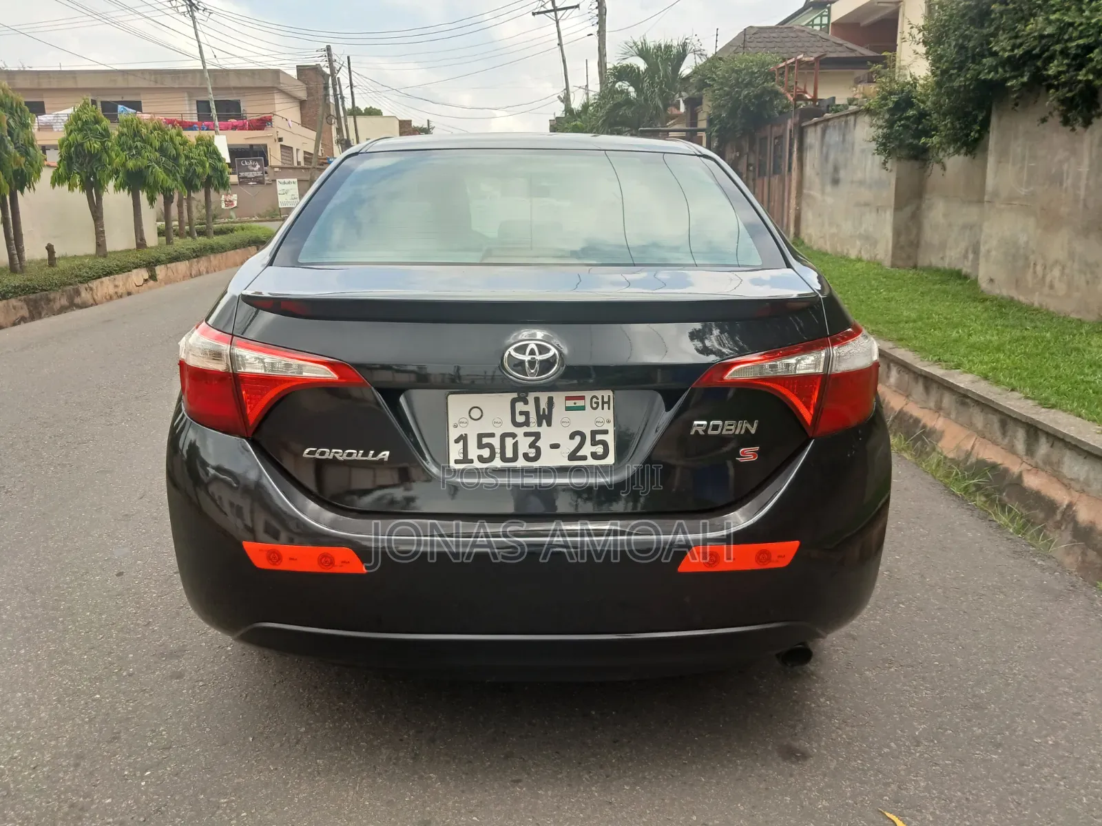 Toyota Corolla S 4dr Sedan (1.8L 4cyl CVT) 2016 Black