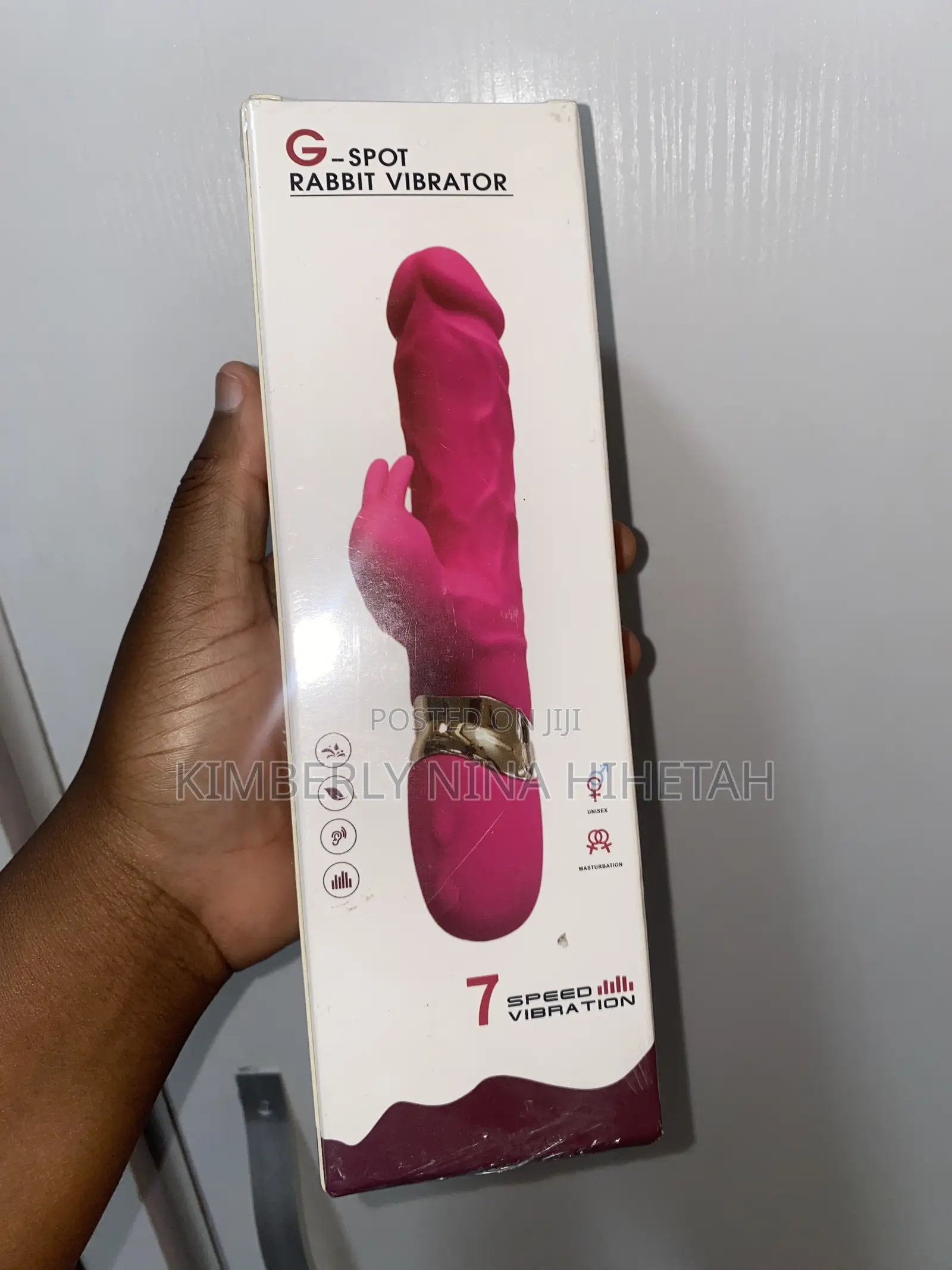 Rechargeable Rabbit G-Spot Vibrator - Waterproof Dual Stimulation
