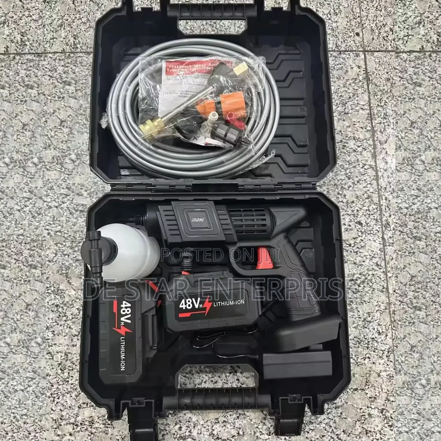 Cordless Pressure Washer With 2 Batteries