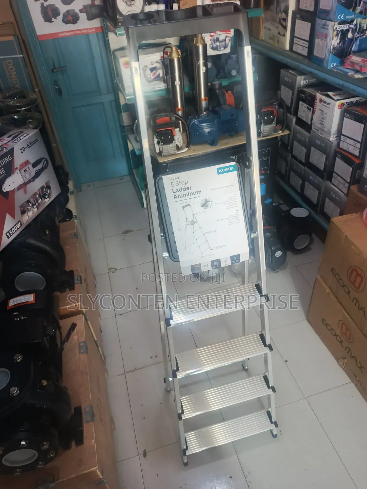 Aluminum 5 Steps Ladder
