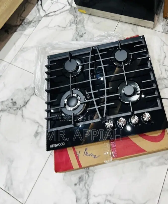 New Kenwood 90cm 4 Gas Hob(Glass)