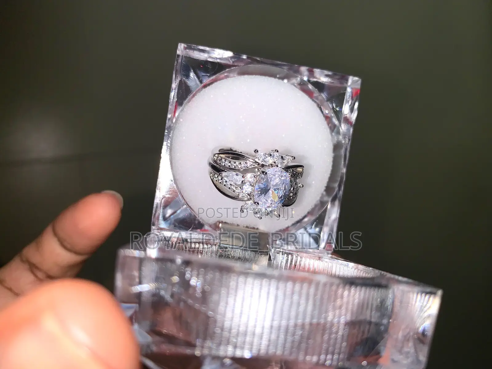 S925 Rings With Cz Stones and Moissanite Stones
