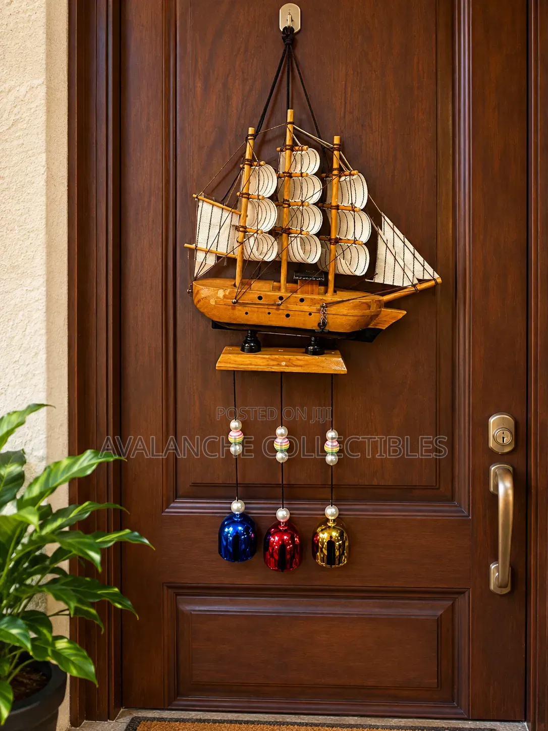 Ship-Like Wind and Door Chimes for Both Indoor and Outdoor Use.
