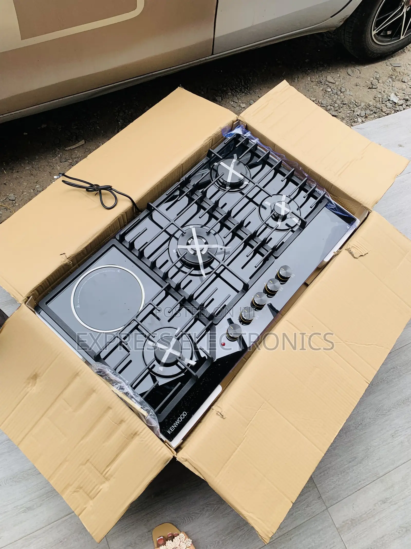 Grab the New Kenwood Gas Electric Cooker Built in 90cm 4-1