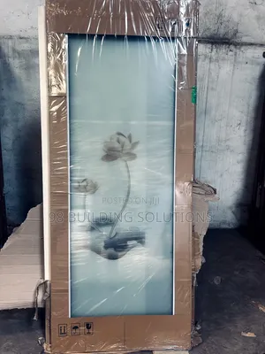 Tempered Bathroom Door