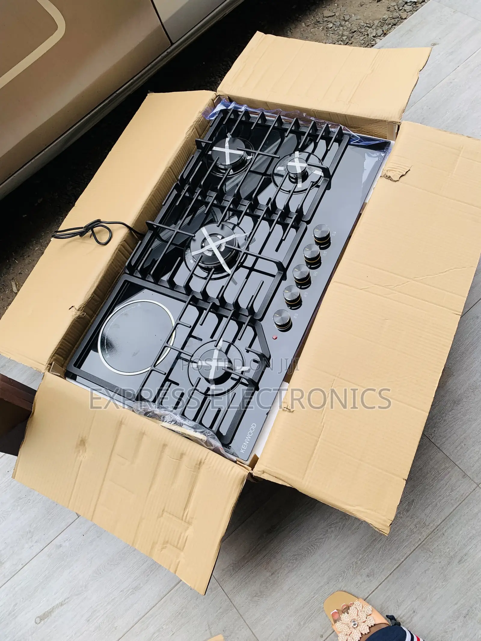 Hot  Deals Kenwood Gas Electric 4-1 Stove 90cm