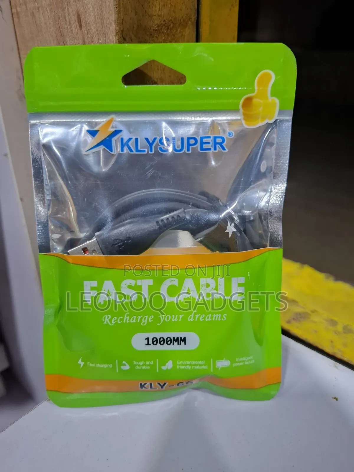 KLYSUPER Fast Charging & Data Cable (USB to Type-C)
