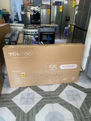 TCL 55 Smart Google TV With Voice Control Remote, Bluetooth, Wifi.