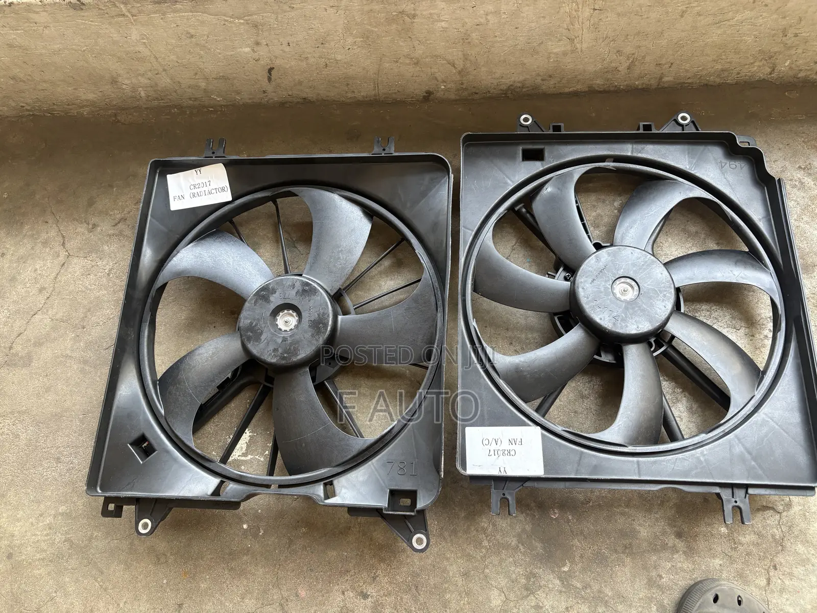 Honda CRV 2017,2018,2019,2020,2021 Radiator and a/C Fan