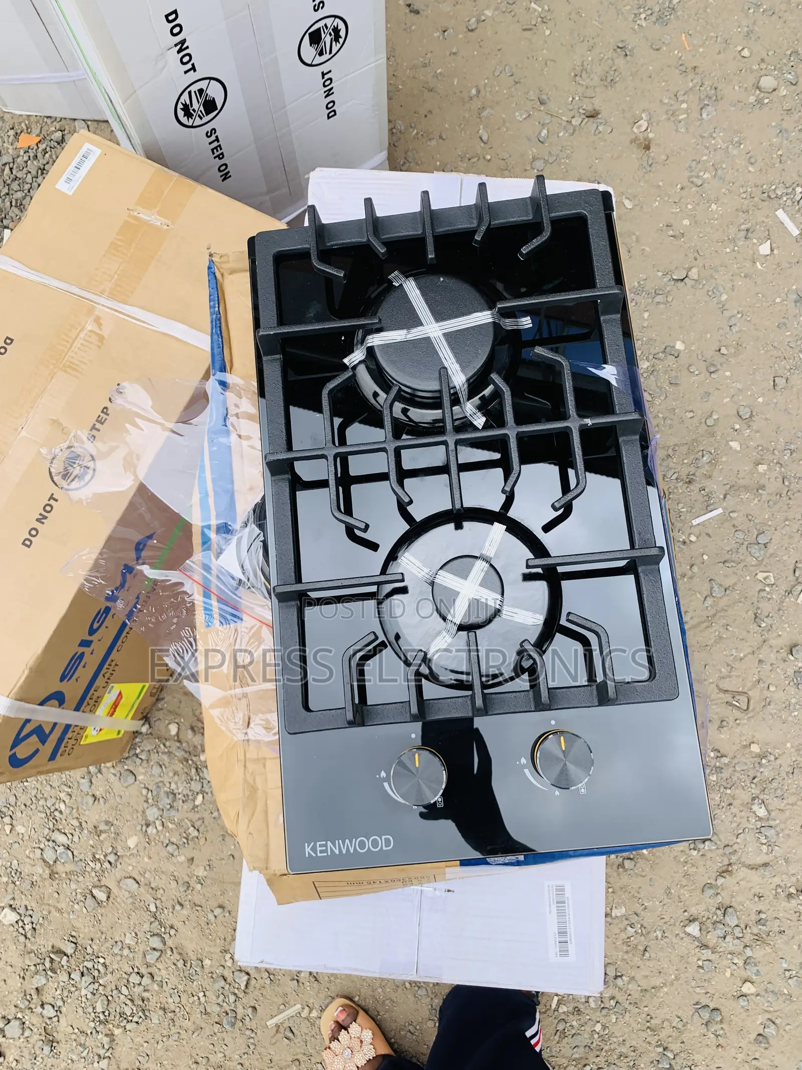 Available Now Kenwood Gas Black Built in 2burner Best at Store
