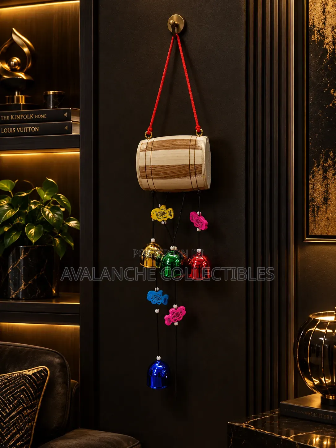Colorful Wind and Door Chimes Both Outdoor and Indoor Decor Usage.