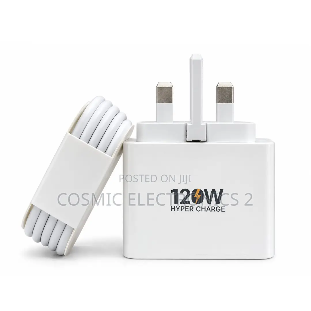 Regrsi 120W Hyper Fast Charger With USB Type-C Port – CH-NOTE12