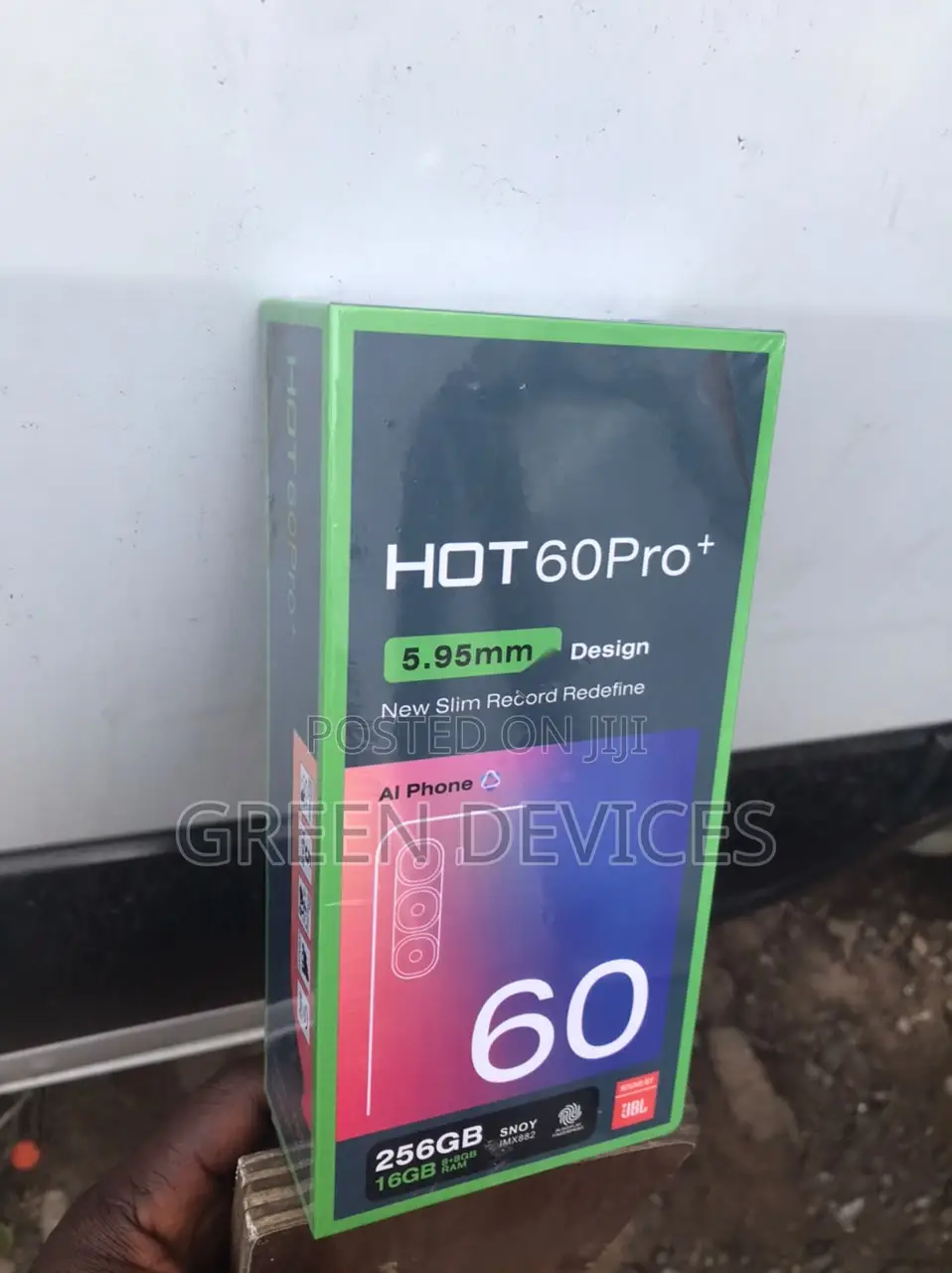 New Infinix Hot 60 Pro+ 256 GB Black