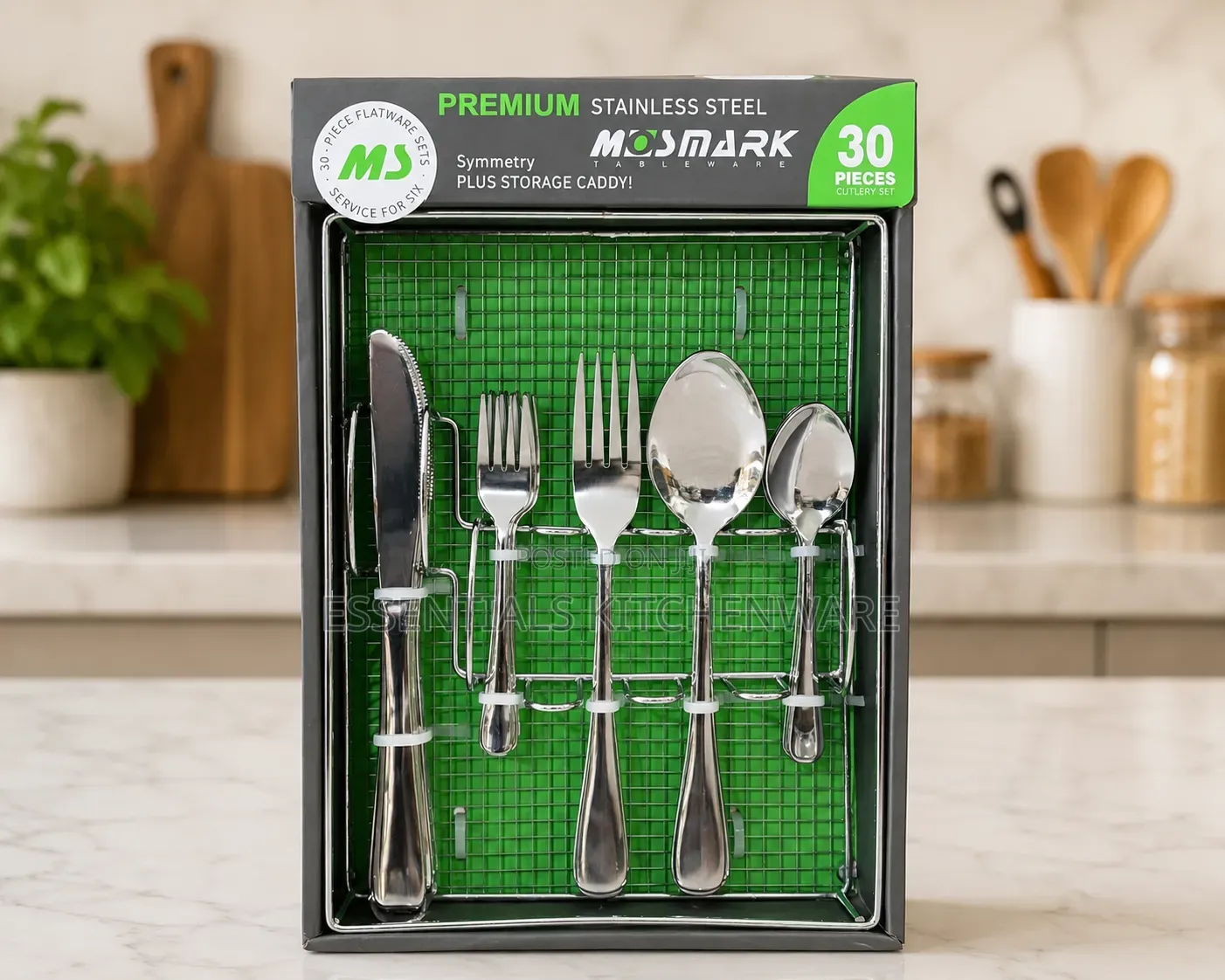 Premium Stainless Steel + Storange Caddy