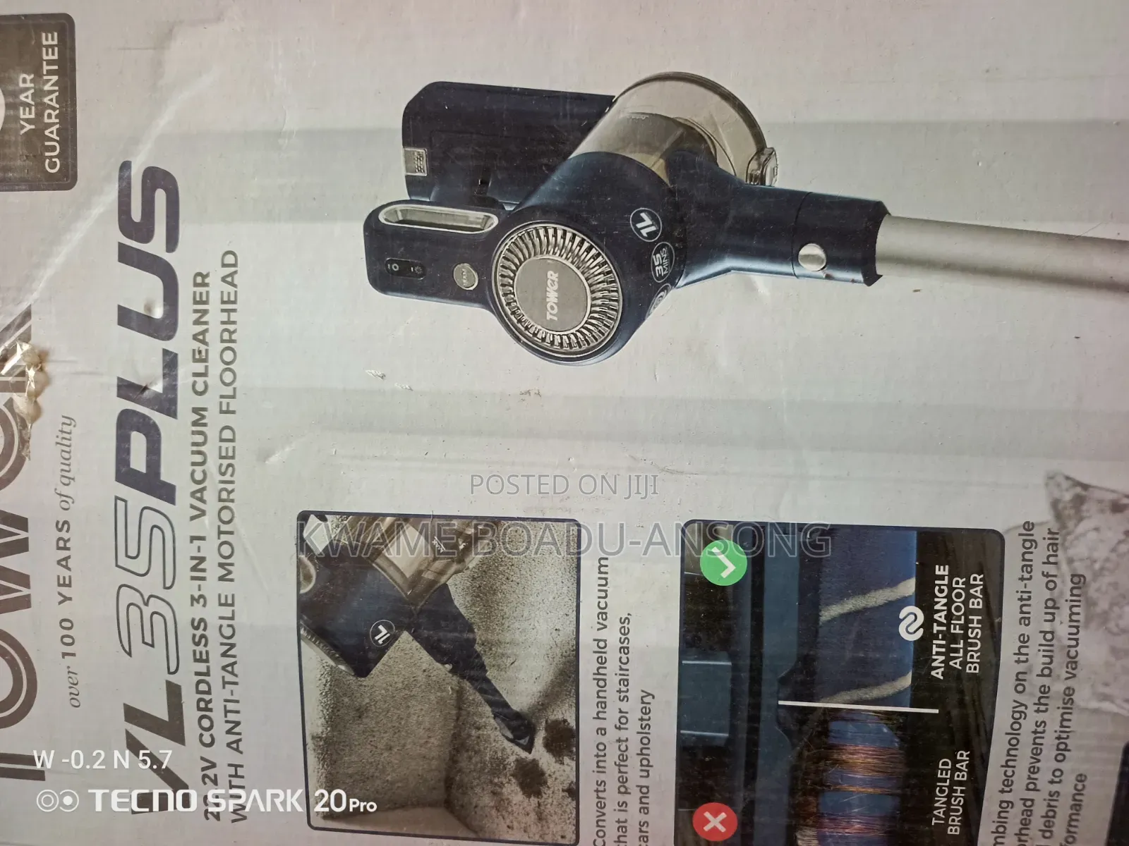 Tower Cordless Vacuum Cleaner