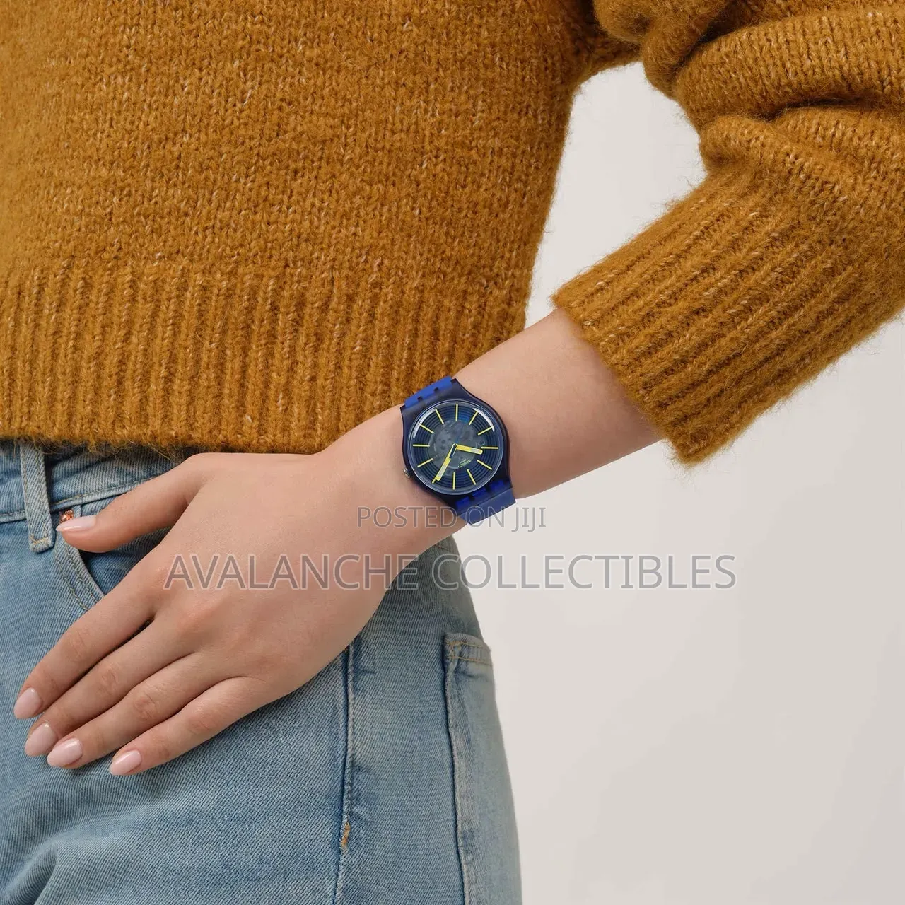 Swatch See Through Gent's Watch 42mm Case Size