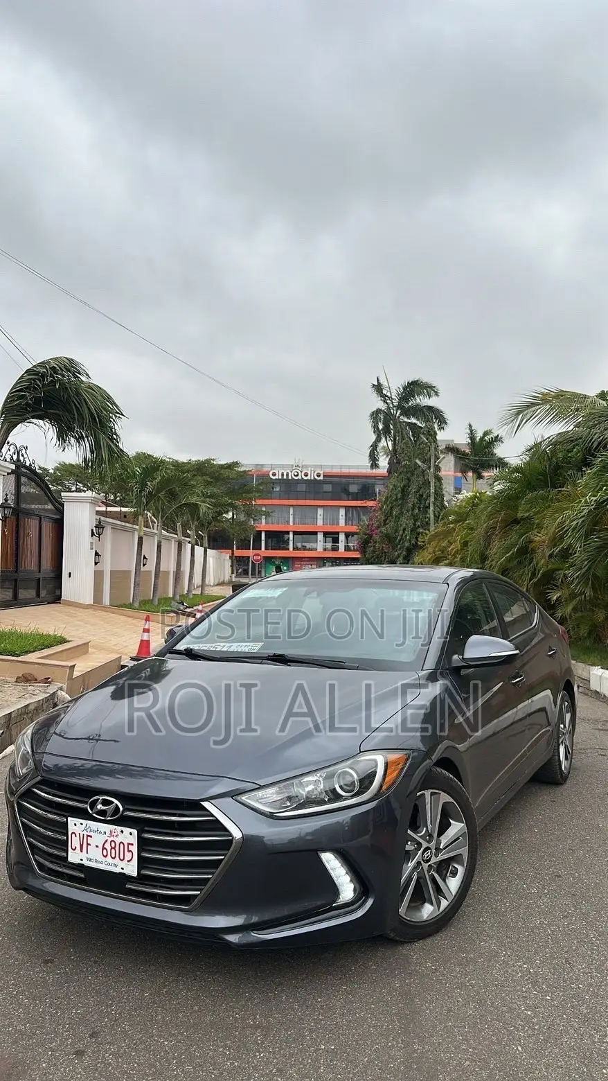 Hyundai Elantra Limited Sedan FWD (2.0L 4cyl 6A) 2017 Blue
