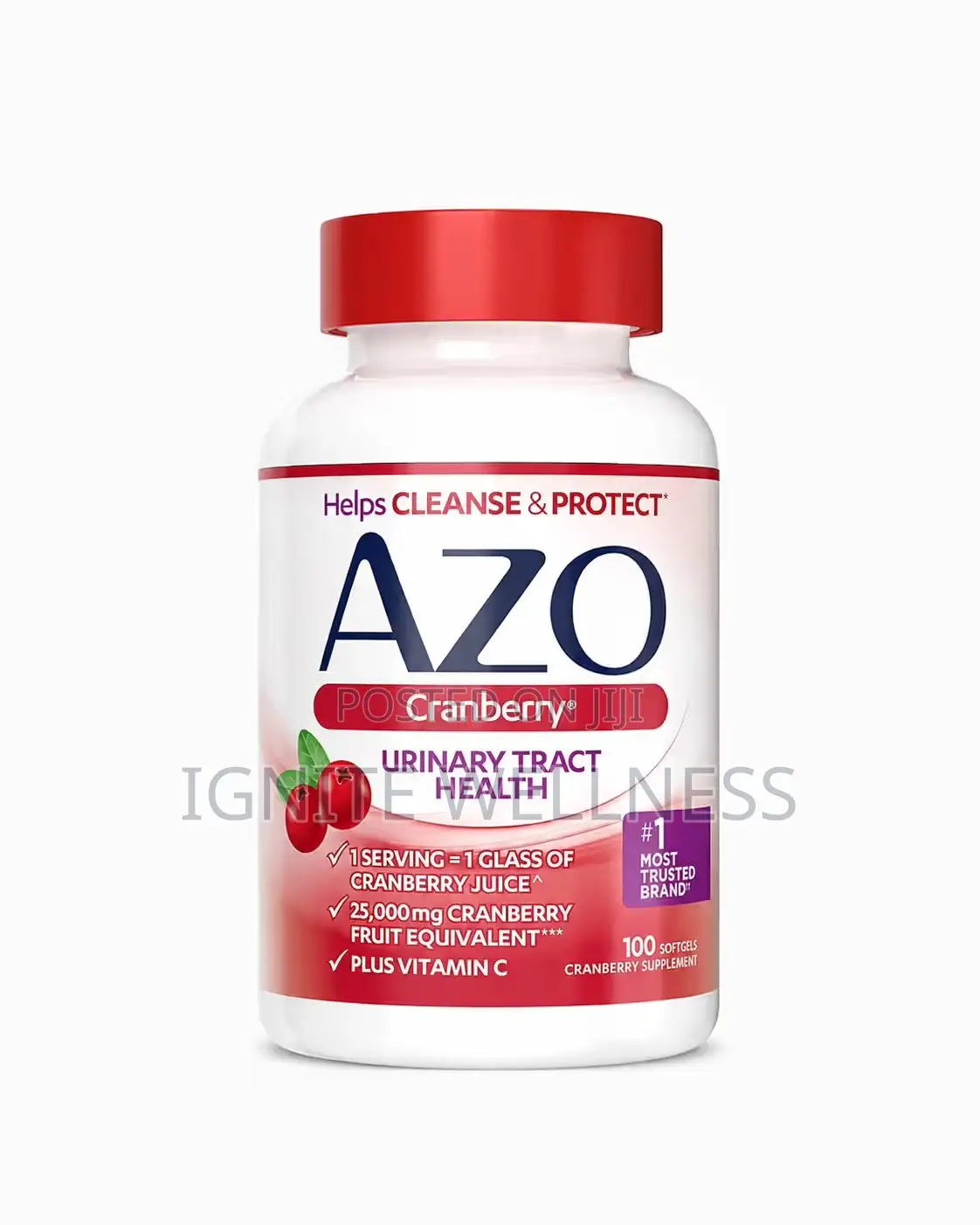 AZO Cranberry Urinary Tract Health - 100 Softgels