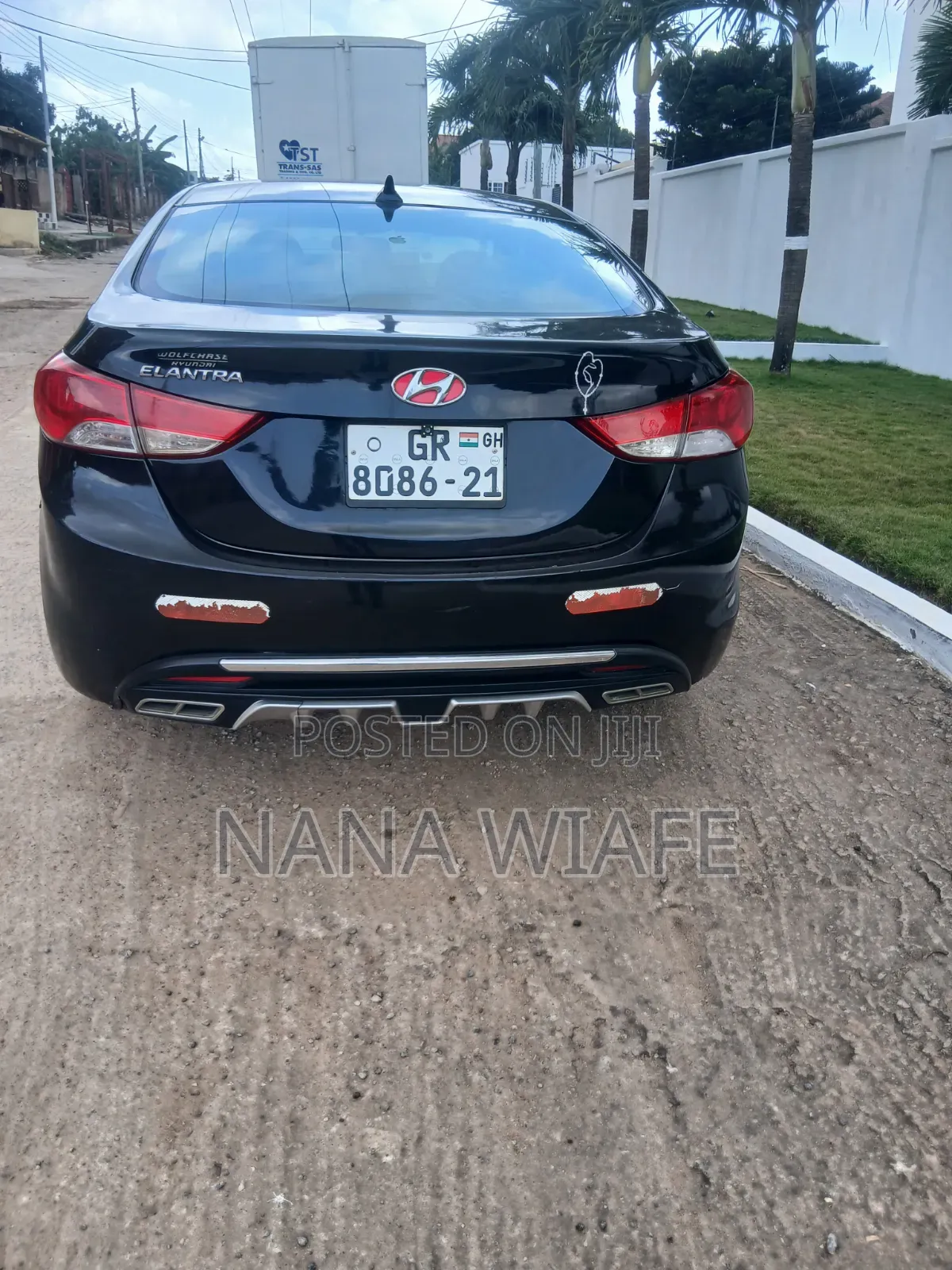 Hyundai Elantra 2012 Black