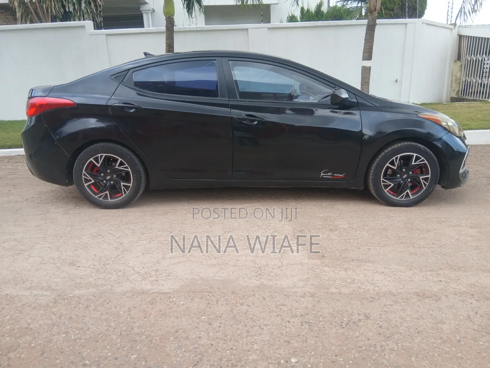 Hyundai Elantra 2012 Black
