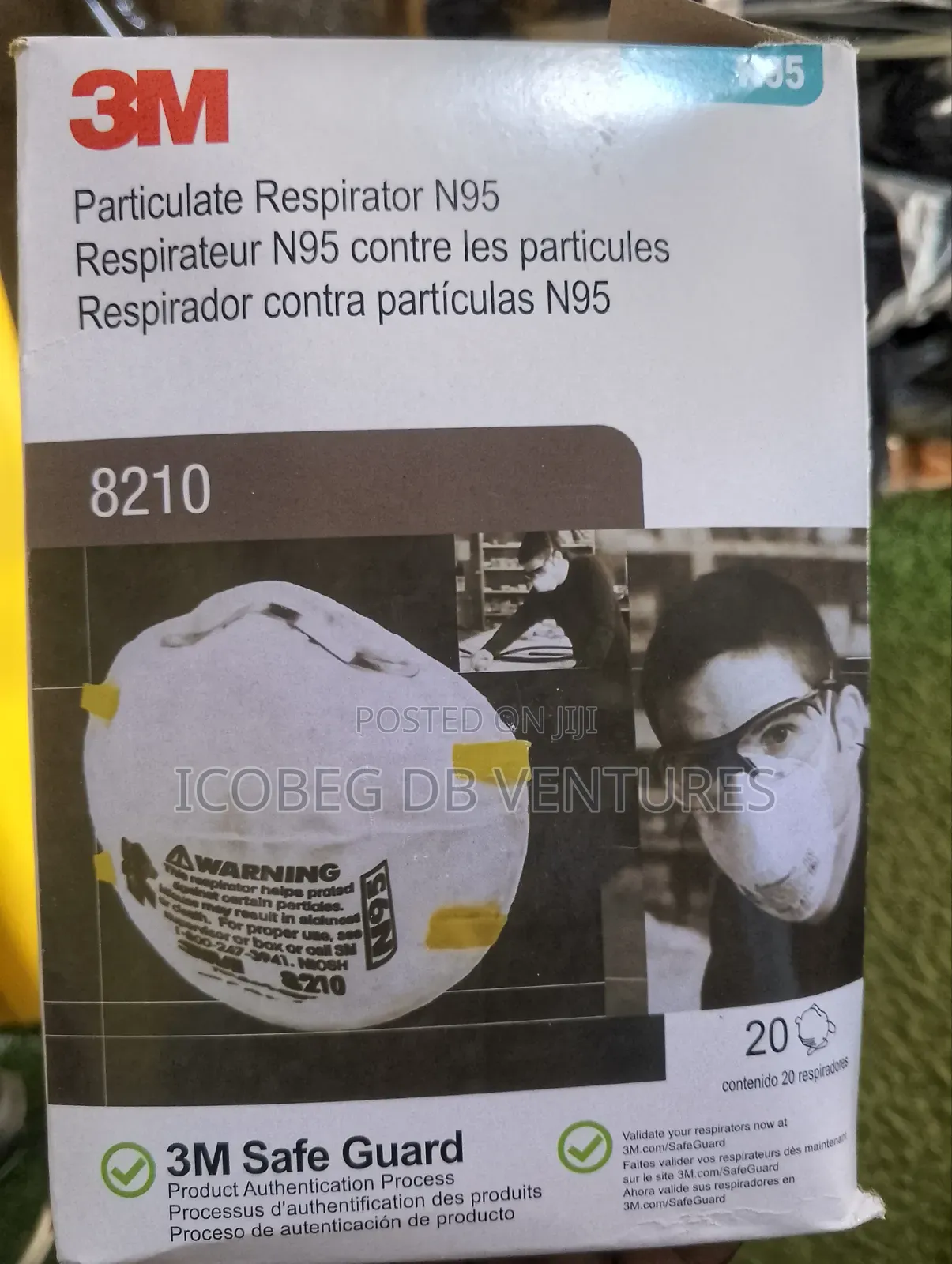 N95 Nose Mask /3m Safe Guard