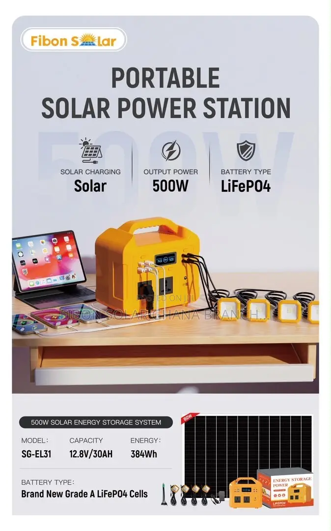500watts Power Station