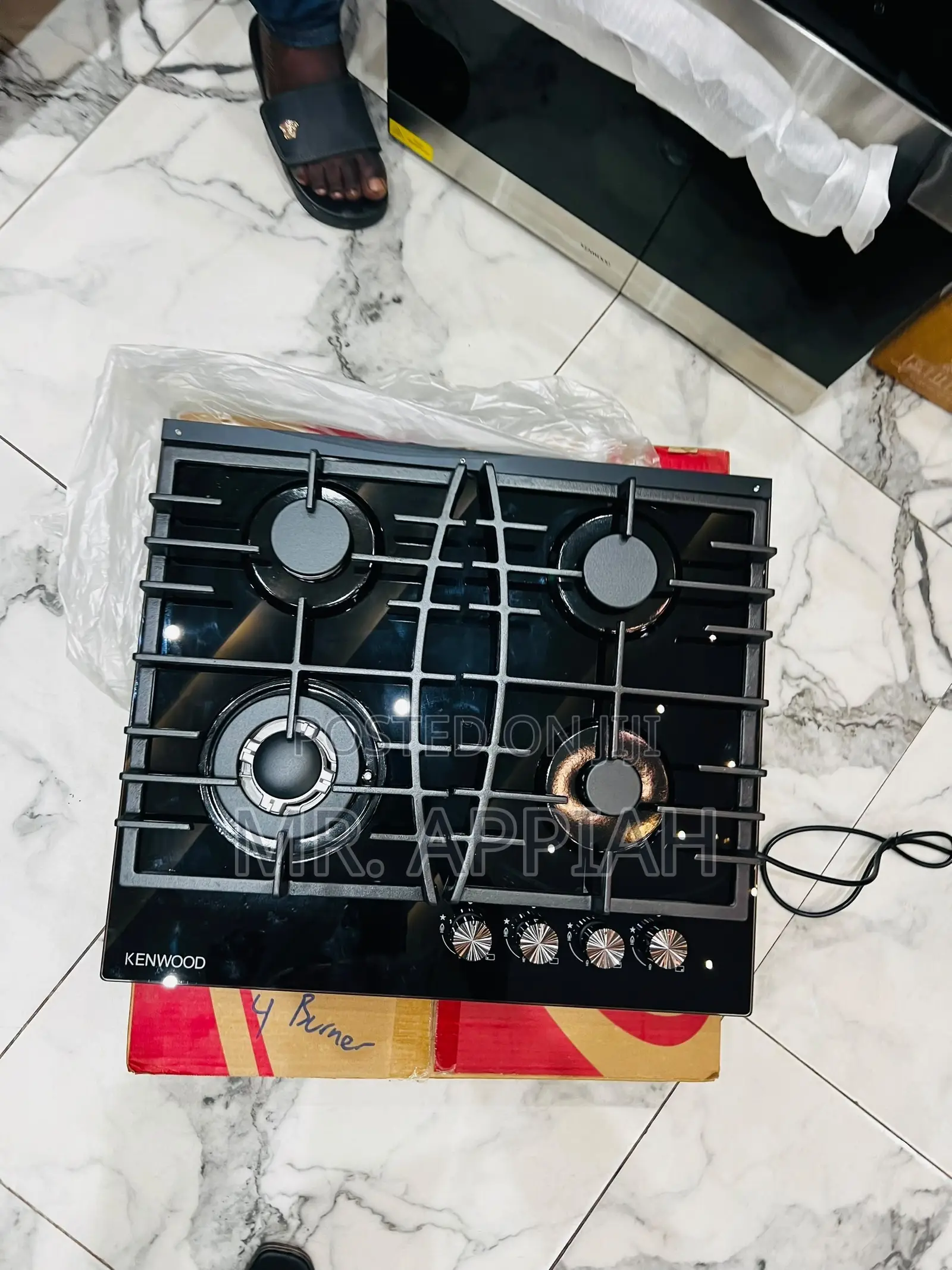 In Built Kenwood 4 Gas Hob(glass)