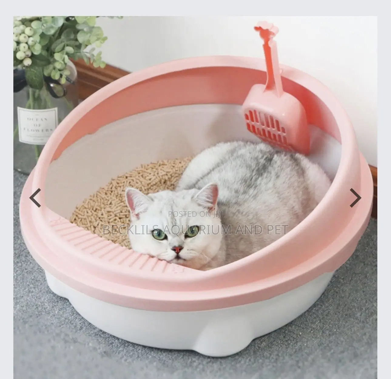 Sunsun Golden Round Catlitter Box