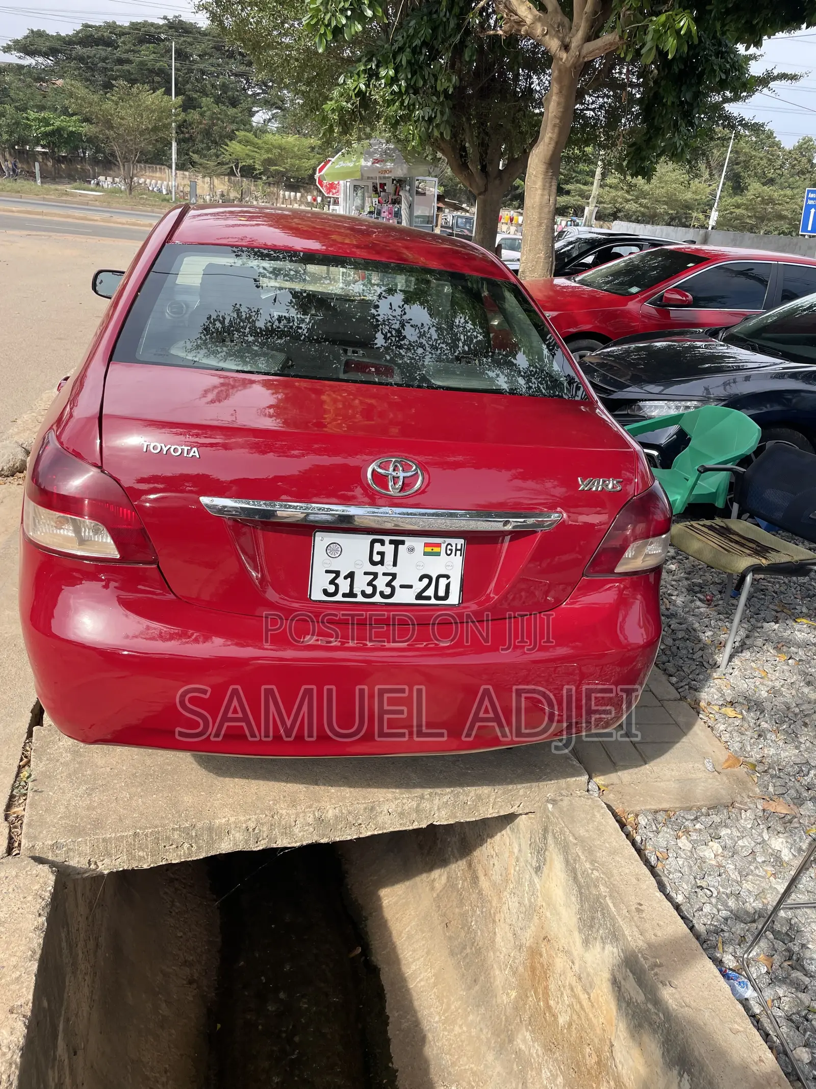 Toyota Yaris 2010 Red