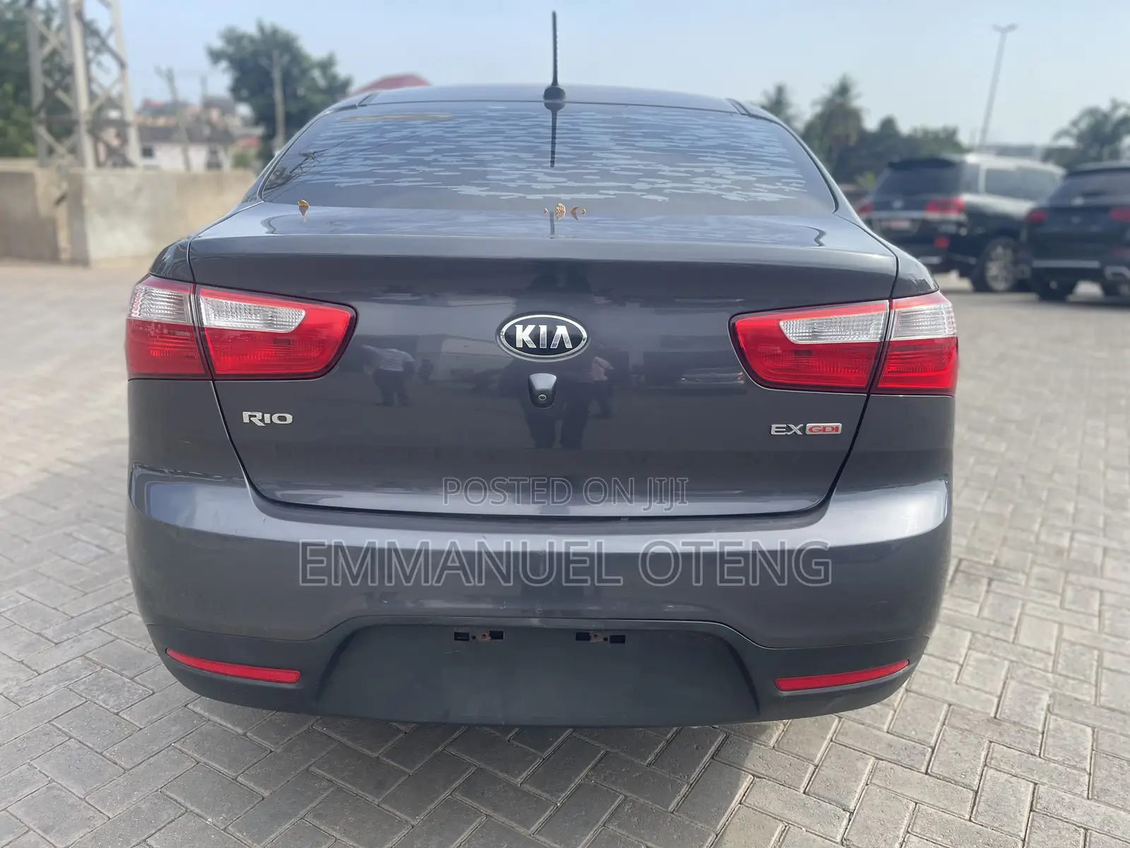 Kia Rio 2015 Gray