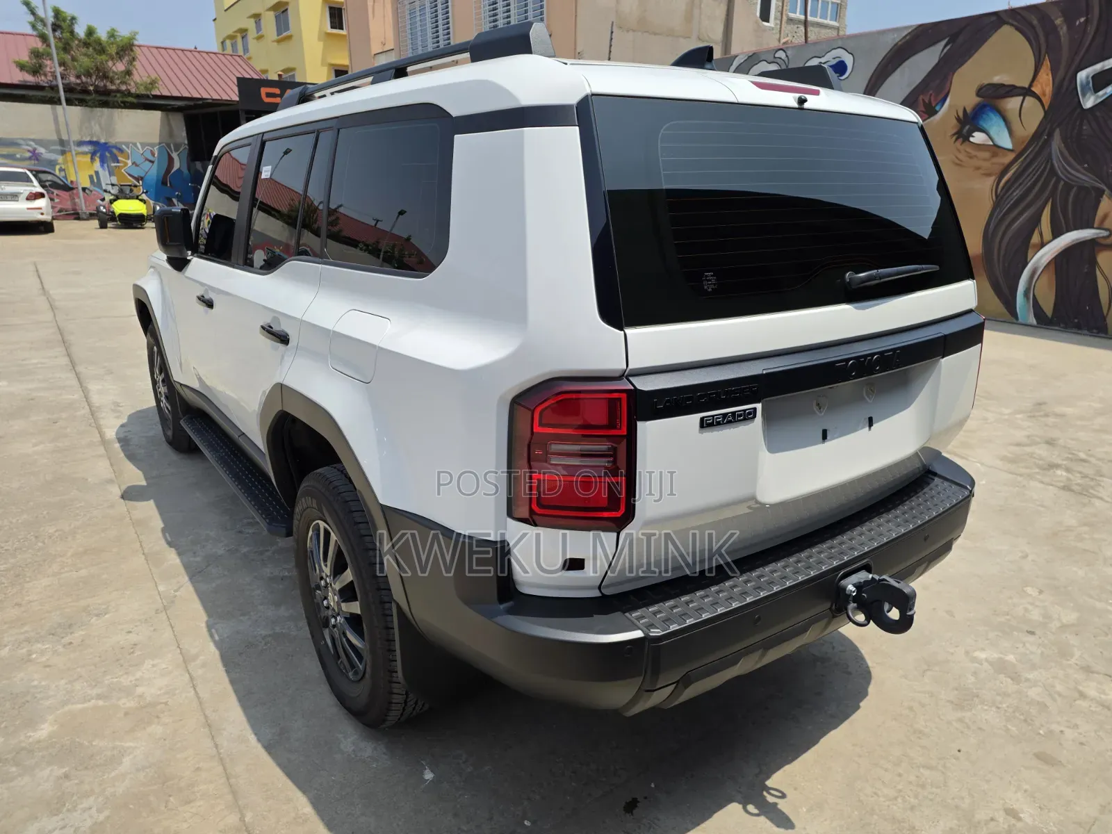 New Toyota Land Cruiser Prado 2024 White