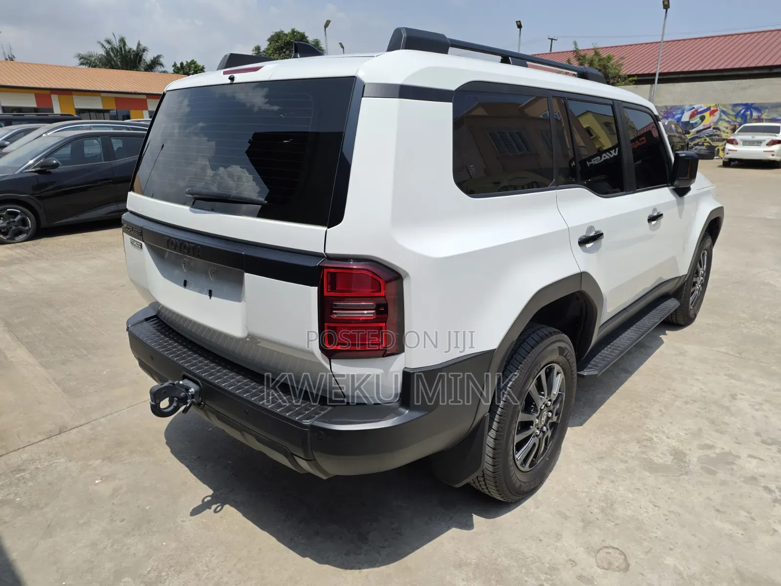 New Toyota Land Cruiser Prado 2024 White