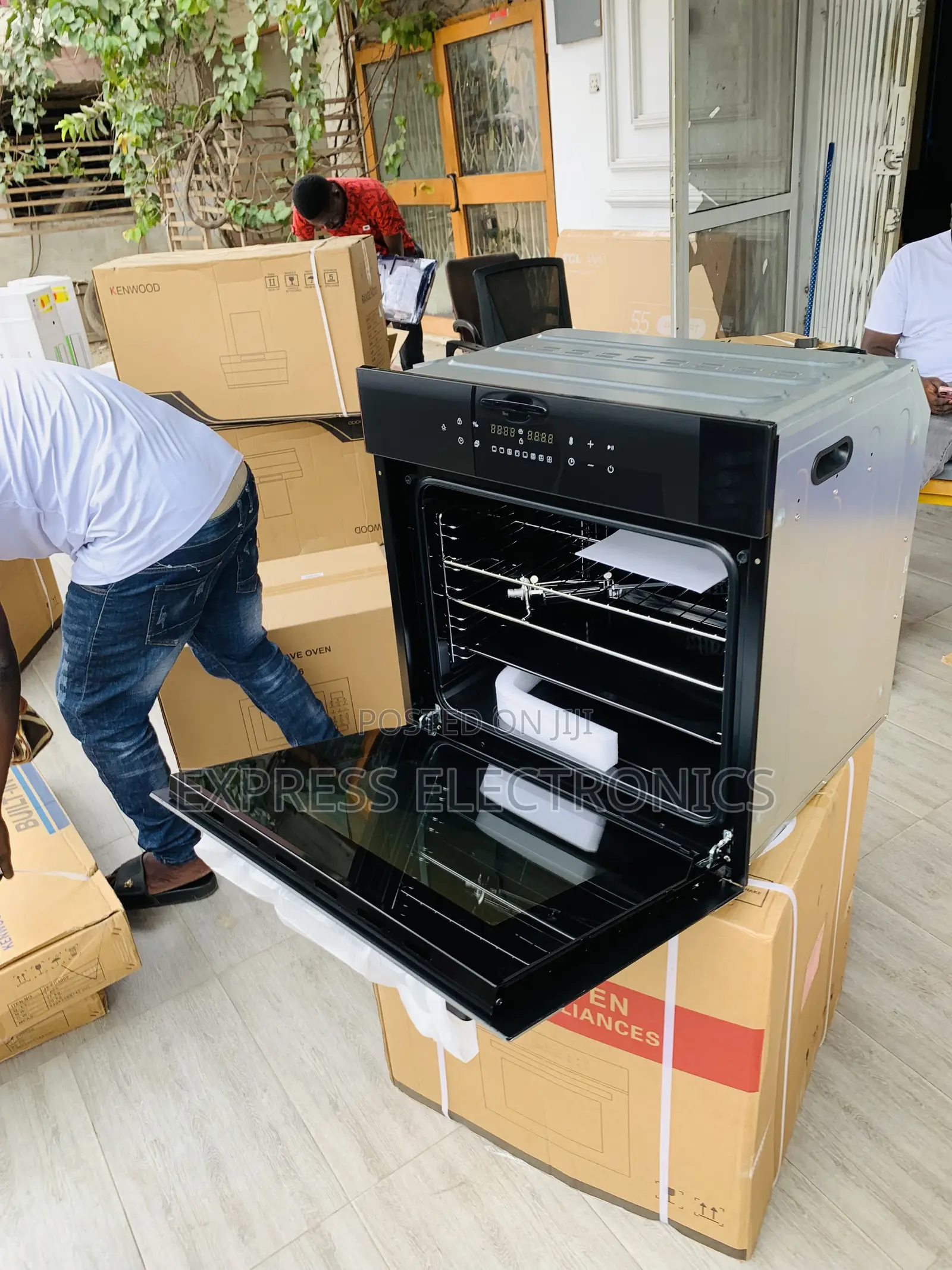 Kenwood Built in Oven Sliver Microwave