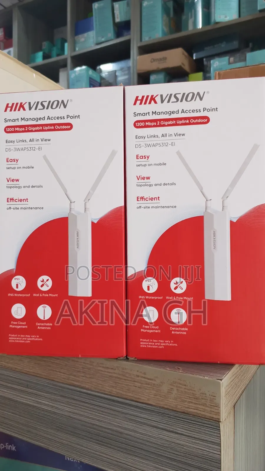 Hikvision 1200mbps Smart Managed Gigabit Uplink Outdoor Access Point