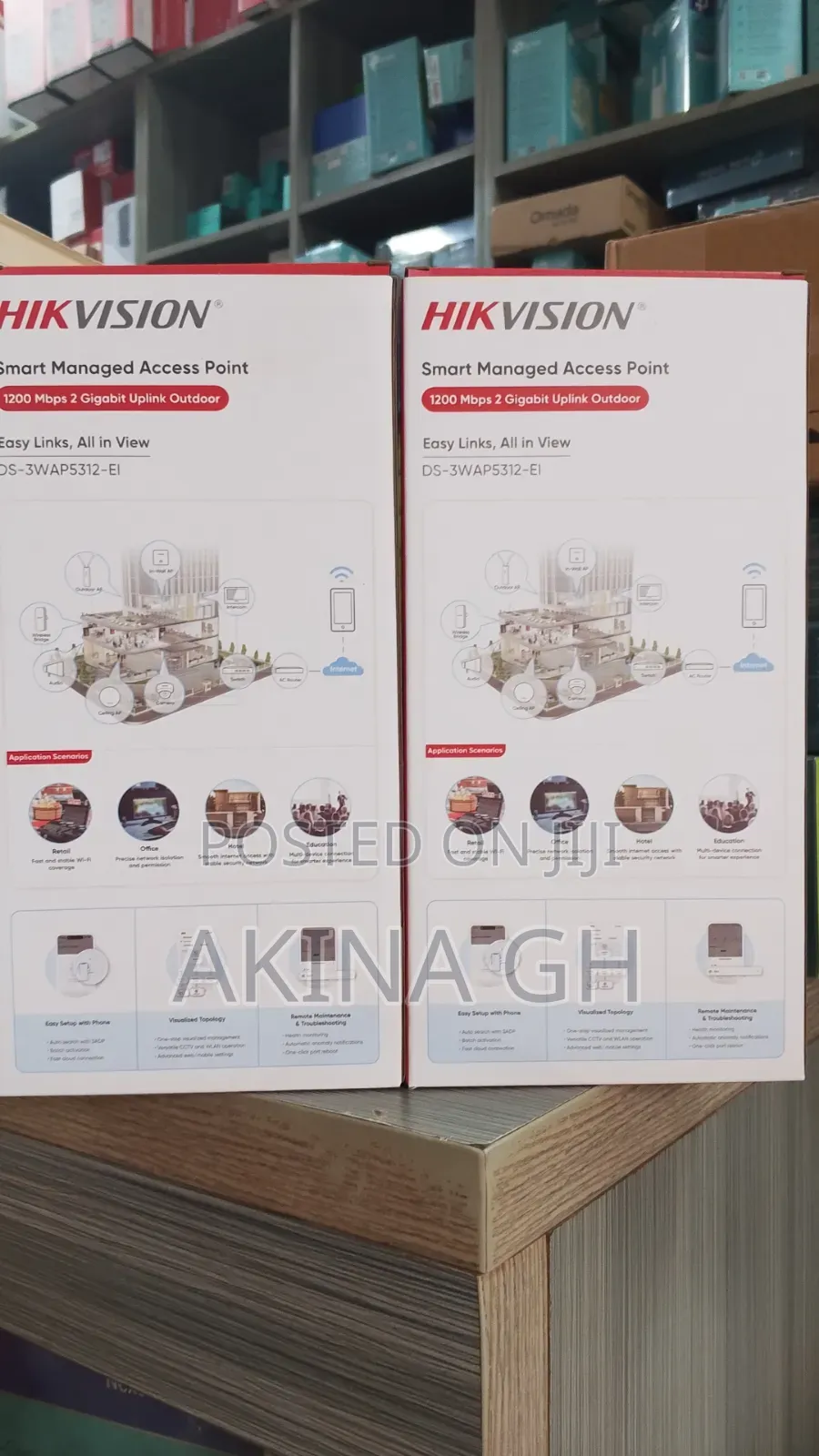 Hikvision 1200mbps Smart Managed Gigabit Uplink Outdoor Access Point