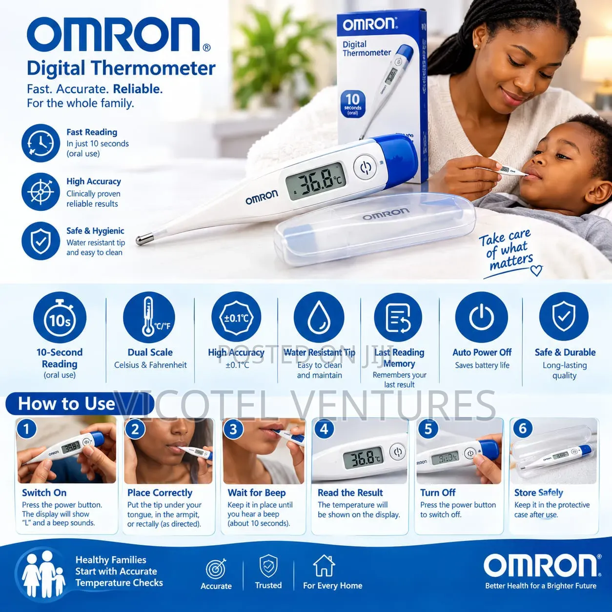 Omron Digital Thermometer
