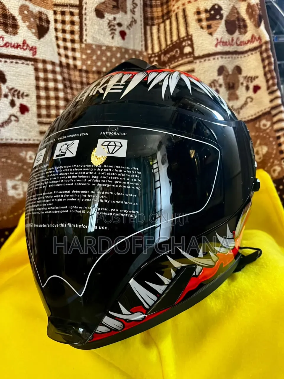 Motorcycle Full-Face Helmet